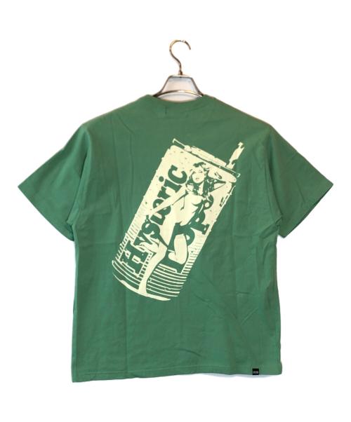 Hysteric Glamour（ヒステリックグラマー）Hysteric Glamour (ヒステリックグラマー) HYSTERIC DOPE Tシャツ グリーン サイズ:XLの古着・服飾アイテム