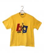 Hysteric Glamourヒステリックグラマー）の古着「WICKED WAY Tシャツ」｜イエロー