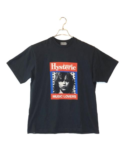 Hysteric Glamour（ヒステリックグラマー）Hysteric Glamour (ヒステリックグラマー) HG MUSIC MAGAZINE ブラック サイズ:XLの古着・服飾アイテム