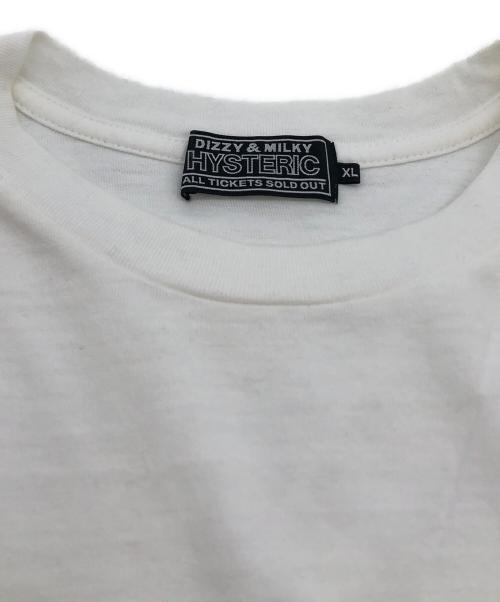 Hysteric Glamour（ヒステリックグラマー）Hysteric Glamour (ヒステリックグラマー) THE COMPLETE HYS Tシャツ ホワイト サイズ:XLの古着・服飾アイテム