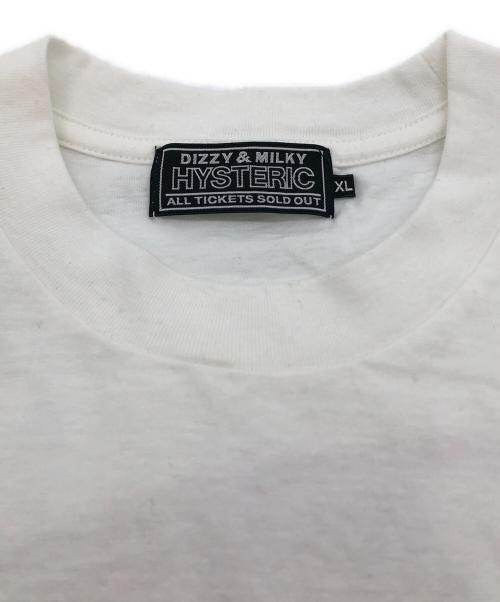 Hysteric Glamour（ヒステリックグラマー）Hysteric Glamour (ヒステリックグラマー) CANNED HYSTERIC Tシャツ ネイビー サイズ:SIZE XLの古着・服飾アイテム