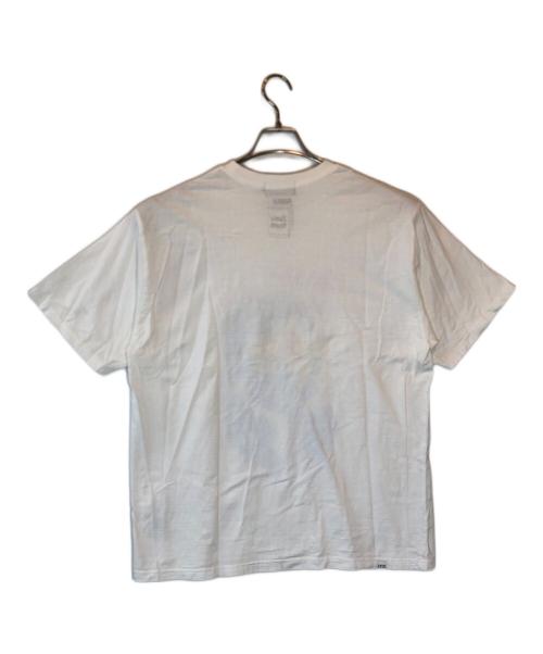 Hysteric Glamour（ヒステリックグラマー）Hysteric Glamour (ヒステリックグラマー) SONIC YOUTH/SUNBURST EYES プリント Tシャツ ホワイト サイズ:SIZE XLの古着・服飾アイテム