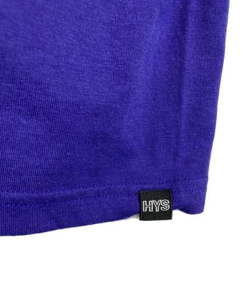 Hysteric Glamour（ヒステリックグラマー）Hysteric Glamour (ヒステリックグラマー) LET’S GO CRAZY Tシャツ パープル サイズ:XLの古着・服飾アイテム