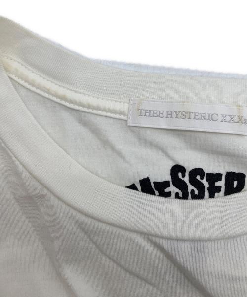 Thee Hysteric XXX（ジィ ヒステリックトリプルエックス）Thee Hysteric XXX (ジィ ヒステリックトリプルエックス) プリントカットソー ホワイト サイズ:XLの古着・服飾アイテム