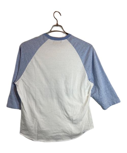 Hysteric Glamour（ヒステリックグラマー）Hysteric Glamour (ヒステリックグラマー) ラグランカットソー ホワイト サイズ:XLの古着・服飾アイテム