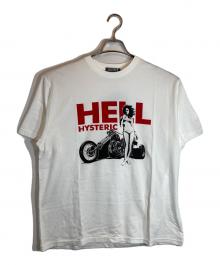 Hysteric Glamour（ヒステリックグラマー）の古着「HELL HYSTERICTシャツ」｜ホワイト