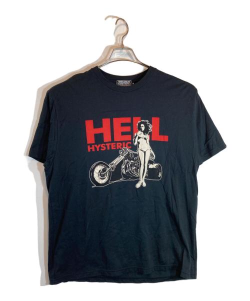 Hysteric Glamour（ヒステリックグラマー）Hysteric Glamour (ヒステリックグラマー) カットソー ブラック サイズ:XLの古着・服飾アイテム