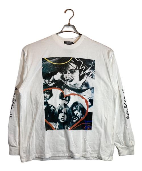 Hysteric Glamour（ヒステリックグラマー）Hysteric Glamour (ヒステリックグラマー) SONIC YOUTH/EVOL Tシャツ ホワイト サイズ:XLの古着・服飾アイテム