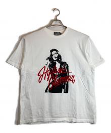 Hysteric Glamour（ヒステリックグラマー）の古着「LEATHER WOMAN Tシャツ」｜ホワイト