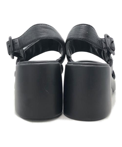 CAMPER（カンペール）CAMPER (カンペール) カー サンダル ブラック サイズ:39の古着・服飾アイテム