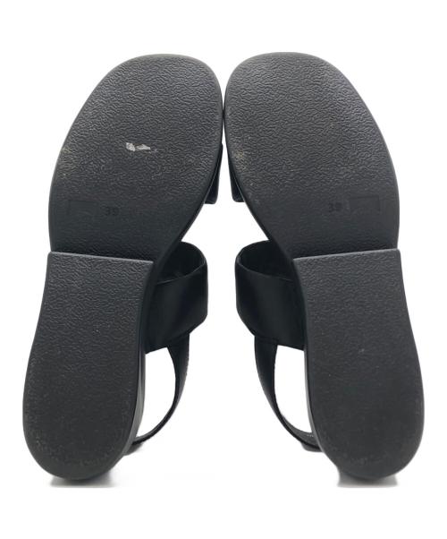 CAMPER（カンペール）CAMPER (カンペール) カー サンダル ブラック サイズ:39の古着・服飾アイテム