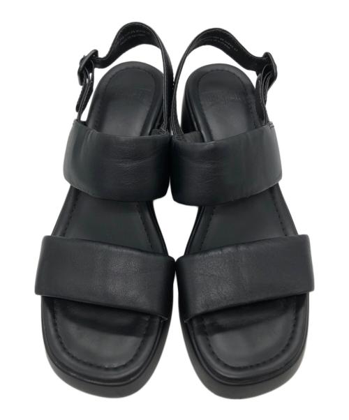 CAMPER（カンペール）CAMPER (カンペール) カー サンダル ブラック サイズ:39の古着・服飾アイテム