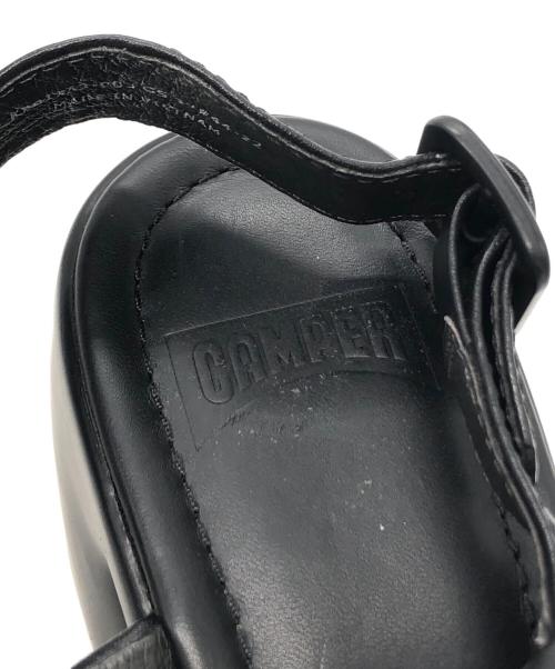 CAMPER（カンペール）CAMPER (カンペール) カー サンダル ブラック サイズ:39の古着・服飾アイテム