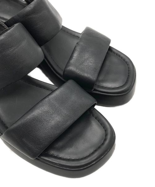 CAMPER（カンペール）CAMPER (カンペール) カー サンダル ブラック サイズ:39の古着・服飾アイテム