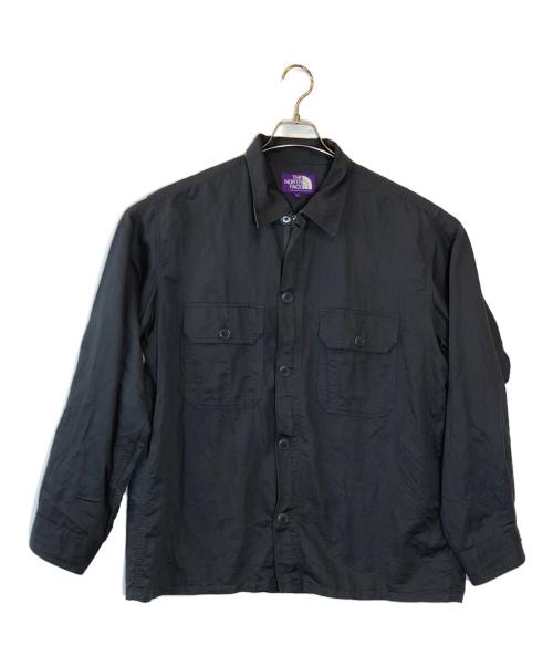 THE NORTHFACE PURPLELABEL（ザ・ノースフェイス パープルレーベル）THE NORTHFACE PURPLELABEL (ザ・ノースフェイス パープルレーベル) Moleskin Field Shirt Jacket グレー サイズ:Lの古着・服飾アイテム
