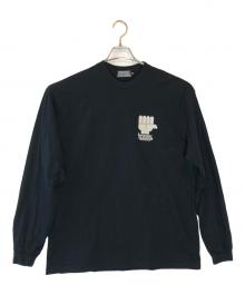 Hysteric Glamour（ヒステリックグラマー）の古着「HYS HITCHHIKING CLUB T-shirt」｜ブラック