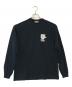 Hysteric Glamour（ヒステリックグラマー）の古着「HYS HITCHHIKING CLUB T-shirt」｜ブラック
