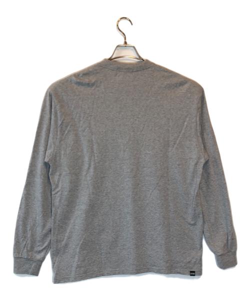 Hysteric Glamour（ヒステリックグラマー）Hysteric Glamour (ヒステリックグラマー) RACING HYS ロングスリーブカットソー グレー サイズ:SIZE XLの古着・服飾アイテム