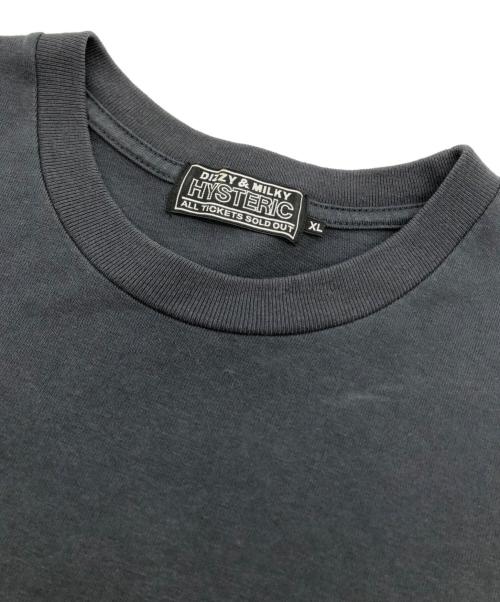 Hysteric Glamour（ヒステリックグラマー）Hysteric Glamour (ヒステリックグラマー) HYSTERIC RAINBOW Tシャツ グレー サイズ:SIZE XLの古着・服飾アイテム