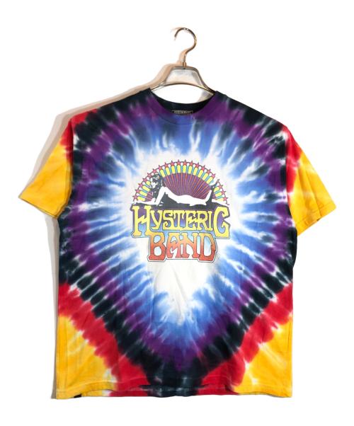 Hysteric Glamour（ヒステリックグラマー）Hysteric Glamour (ヒステリックグラマー) HYSTERIC BAND Tシャツ マルチカラー サイズ:XLの古着・服飾アイテム