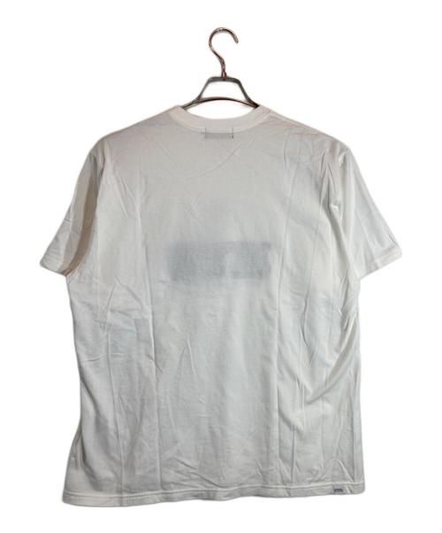 Hysteric Glamour（ヒステリックグラマー）Hysteric Glamour (ヒステリックグラマー) NEXT LEVEL Embroidery T-Shirt ホワイト サイズ:XLの古着・服飾アイテム