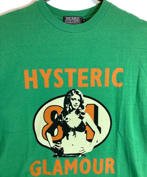 Hysteric Glamour（ヒステリックグラマー）Hysteric Glamour (ヒステリックグラマー) COYOTE Tシャツ グリーン サイズ:XLの古着・服飾アイテム