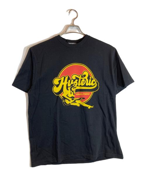 Hysteric Glamour（ヒステリックグラマー）Hysteric Glamour (ヒステリックグラマー) SOUND STUDIO Tシャツ ブラック サイズ:XLの古着・服飾アイテム