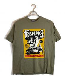 Hysteric Glamour（ヒステリックグラマー）の古着「HYSTERIC MOVIE Tシャツ」｜カーキ