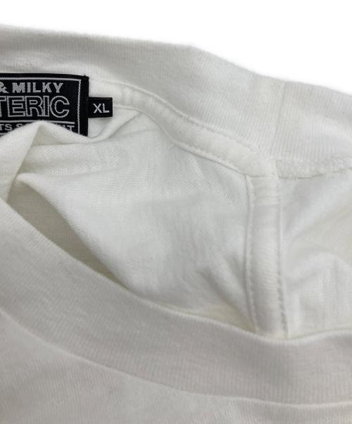 Hysteric Glamour（ヒステリックグラマー）Hysteric Glamour (ヒステリックグラマー) HYSTERIC MOTOR GIRL Tシャツ ホワイト サイズ:XLの古着・服飾アイテム