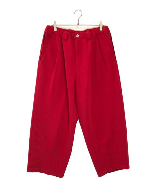 TIGHTBOOTH PRODUCTION（タイトブースプロダクション）TIGHTBOOTH PRODUCTION (タイトブースプロダクション) WIDE BALOON PANTS レッド サイズ:Lの古着・服飾アイテム