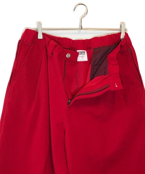 TIGHTBOOTH PRODUCTION（タイトブースプロダクション）TIGHTBOOTH PRODUCTION (タイトブースプロダクション) WIDE BALOON PANTS レッド サイズ:Lの古着・服飾アイテム