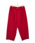 TIGHTBOOTH PRODUCTION（タイトブースプロダクション）の古着「WIDE BALOON PANTS」｜レッド