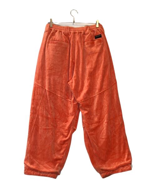 TIGHTBOOTH PRODUCTION（タイトブースプロダクション）TIGHTBOOTH PRODUCTION (タイトブースプロダクション) VELOUR BALOON PANTS オレンジ サイズ:Lの古着・服飾アイテム