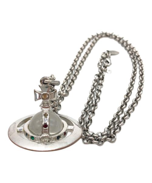 Vivienne Westwood（ヴィヴィアンウエストウッド）Vivienne Westwood (ヴィヴィアンウエストウッド) オーブペンダントネックレス シルバーの古着・服飾アイテム