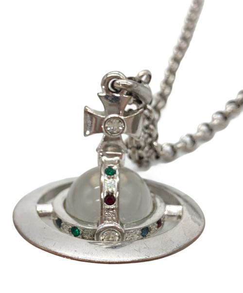 Vivienne Westwood（ヴィヴィアンウエストウッド）Vivienne Westwood (ヴィヴィアンウエストウッド) オーブペンダントネックレス シルバーの古着・服飾アイテム