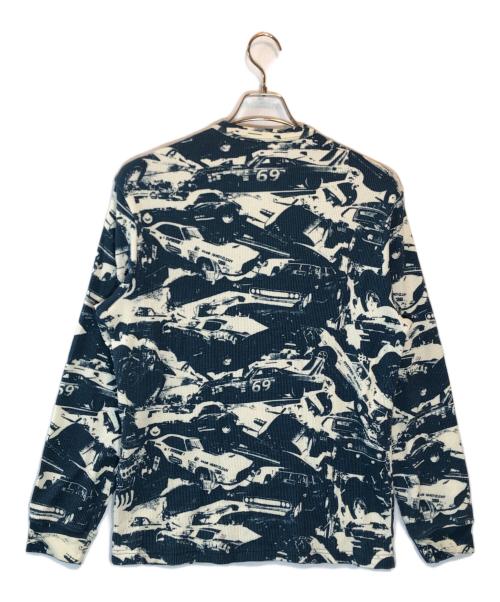 SUPREME（シュプリーム）Supreme (シュプリーム) Hysteric Glamour (ヒステリックグラマー) Cars Thermal ブルー サイズ:Mの古着・服飾アイテム