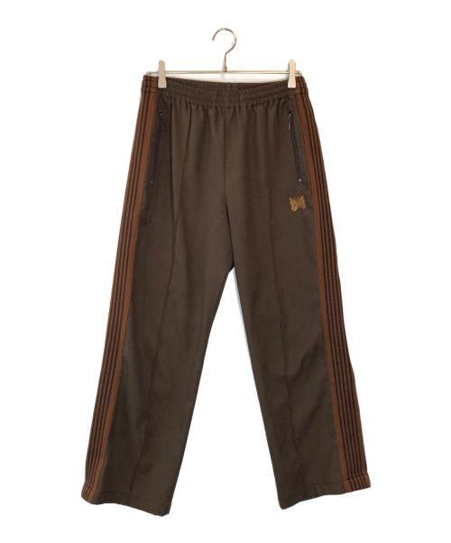 Needles（ニードルズ）Needles (ニードルズ) TRACK PANT-POLY SMOOTH ブラウン サイズ:Mの古着・服飾アイテム