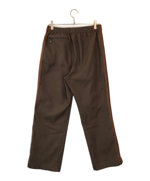 Needles（ニードルズ）Needles (ニードルズ) TRACK PANT-POLY SMOOTH ブラウン サイズ:Mの古着・服飾アイテム