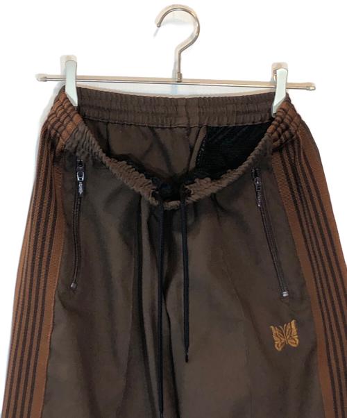 Needles（ニードルズ）Needles (ニードルズ) TRACK PANT-POLY SMOOTH ブラウン サイズ:Mの古着・服飾アイテム