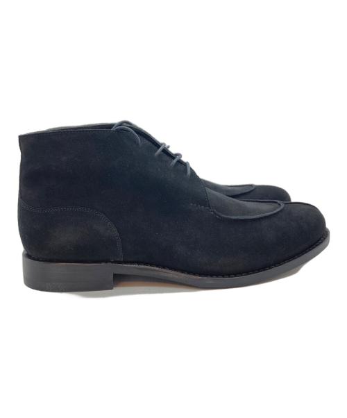 Ouur（アウアー）Ouur (アウアー) Jalan Sriwijaya (ジャランスリウァヤ) スウェードチャッカブーツ ブラック サイズ:SIZE 27cmの古着・服飾アイテム