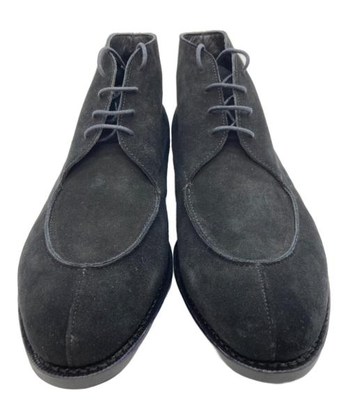 Ouur（アウアー）Ouur (アウアー) Jalan Sriwijaya (ジャランスリウァヤ) スウェードチャッカブーツ ブラック サイズ:SIZE 27cmの古着・服飾アイテム