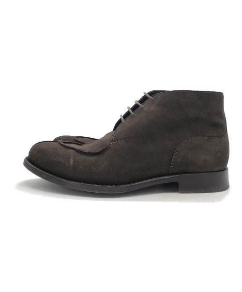 Jalan Sriwijaya（ジャランスリウァヤ）Jalan Sriwijaya (ジャランスリウァヤ) Ouur (アウアー) スウェードチャッカブーツ ブラウン サイズ:9の古着・服飾アイテム