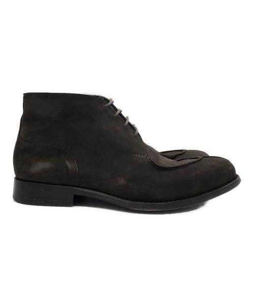 Jalan Sriwijaya（ジャランスリウァヤ）Jalan Sriwijaya (ジャランスリウァヤ) Ouur (アウアー) スウェードチャッカブーツ ブラウン サイズ:9の古着・服飾アイテム