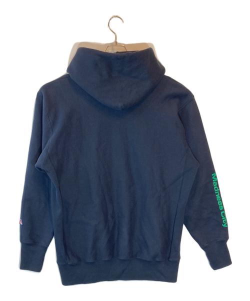 Hysteric Glamour（ヒステリックグラマー）Hysteric Glamour (ヒステリックグラマー) MADNESS CITY オーバーサイズパーカー ネイビー サイズ:XLの古着・服飾アイテム