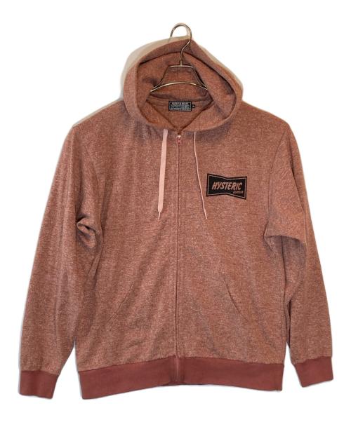 Hysteric Glamour（ヒステリックグラマー）Hysteric Glamour (ヒステリックグラマー) COFFEE SHOP パーカー ピンク サイズ:XLの古着・服飾アイテム