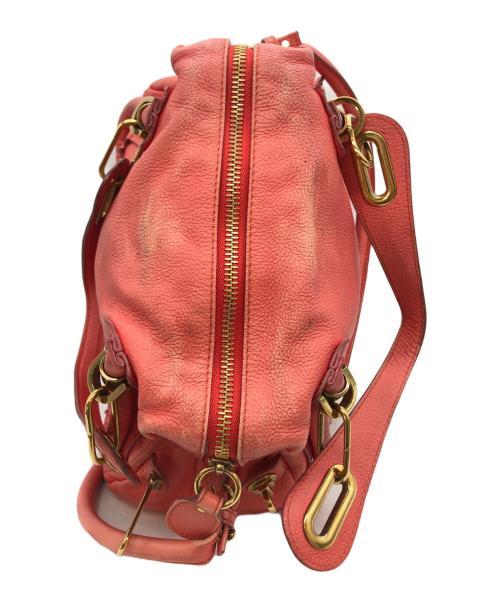 Chloe（クロエ）Chloe (クロエ) Paraty2WAYショルダーバッグ ピンクの古着・服飾アイテム