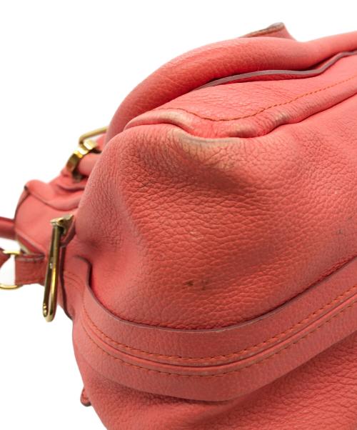 Chloe（クロエ）Chloe (クロエ) Paraty2WAYショルダーバッグ ピンクの古着・服飾アイテム