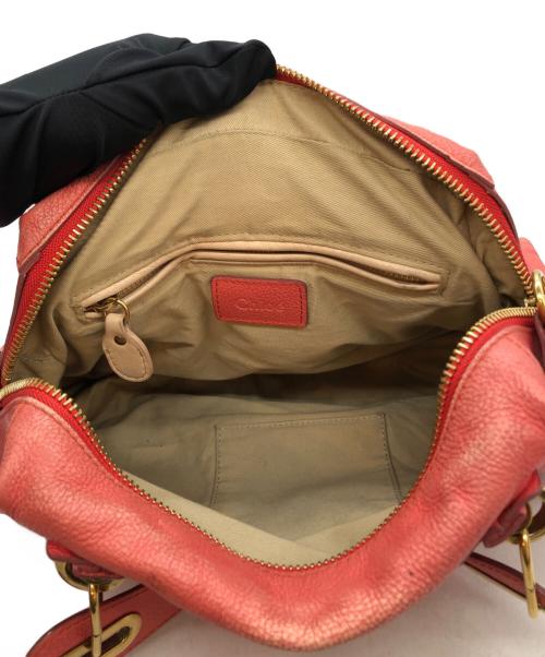 Chloe（クロエ）Chloe (クロエ) Paraty2WAYショルダーバッグ ピンクの古着・服飾アイテム