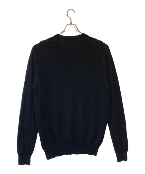 PLAY COMME des GARCONS（プレイコムデギャルソン）PLAY COMME des GARCONS (プレイコムデギャルソン) Round Neck Cardigan TOP ブラック サイズ:SIZE XXLの古着・服飾アイテム