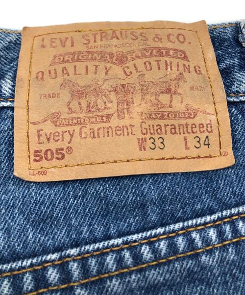 LEVI'S（リーバイス）LEVI'S (リーバイス) 505デニムパンツ インディゴ サイズ:W33×L34の古着・服飾アイテム
